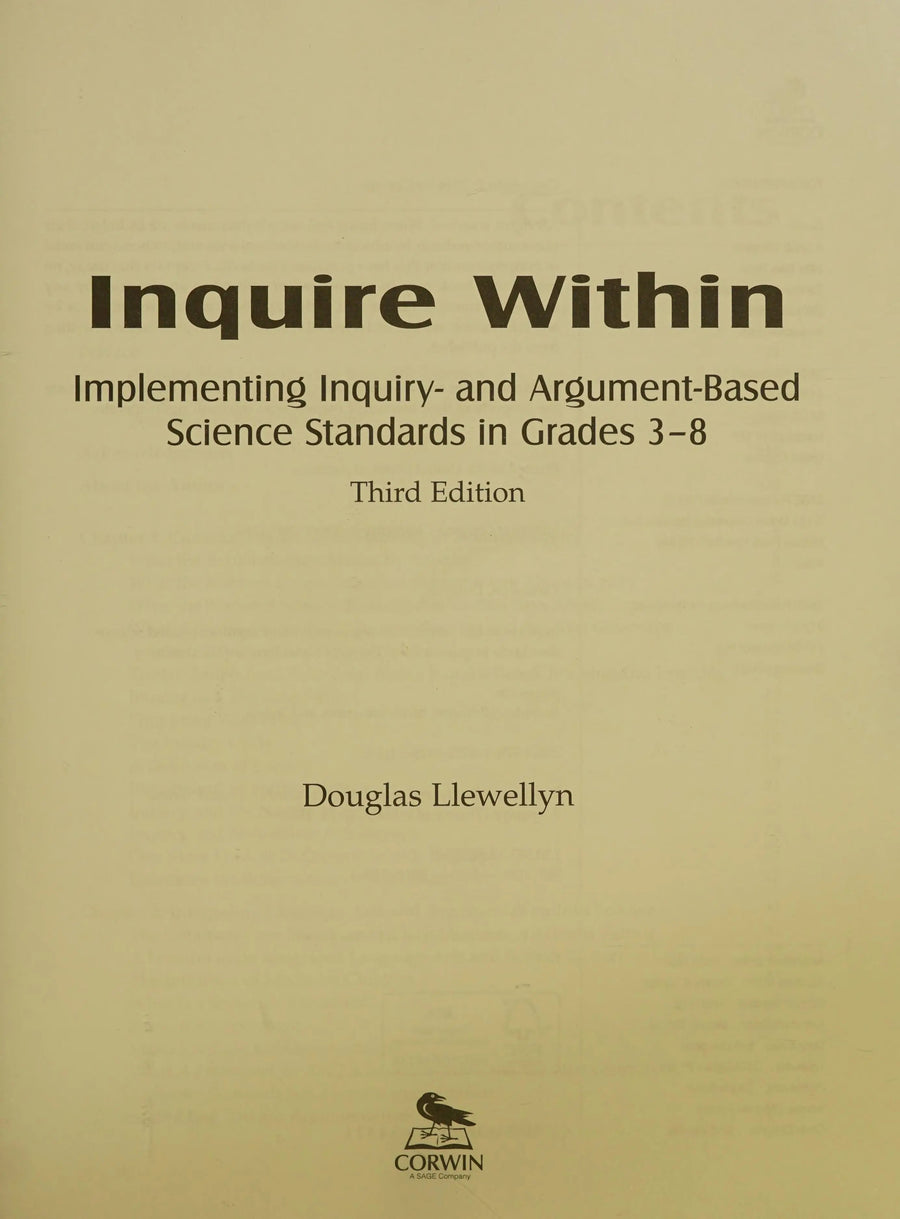 Inquire Within by Douglas Llewellyn