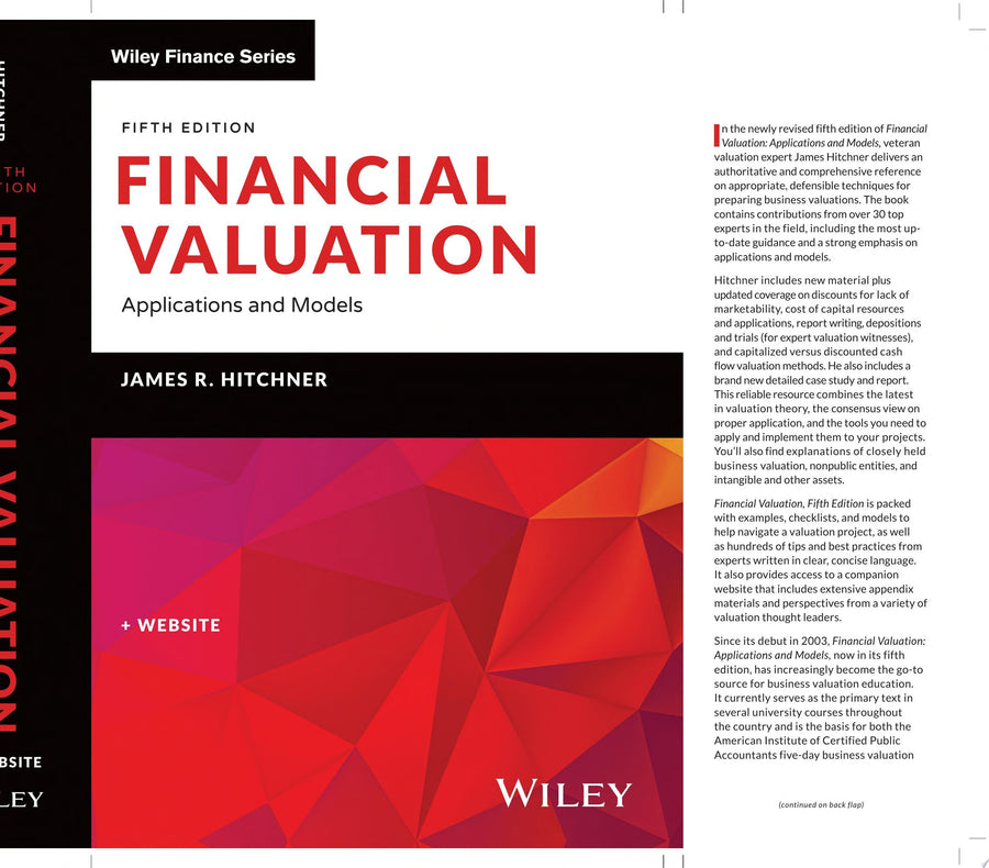 Financial Valuation Applications and Models, Book + Website