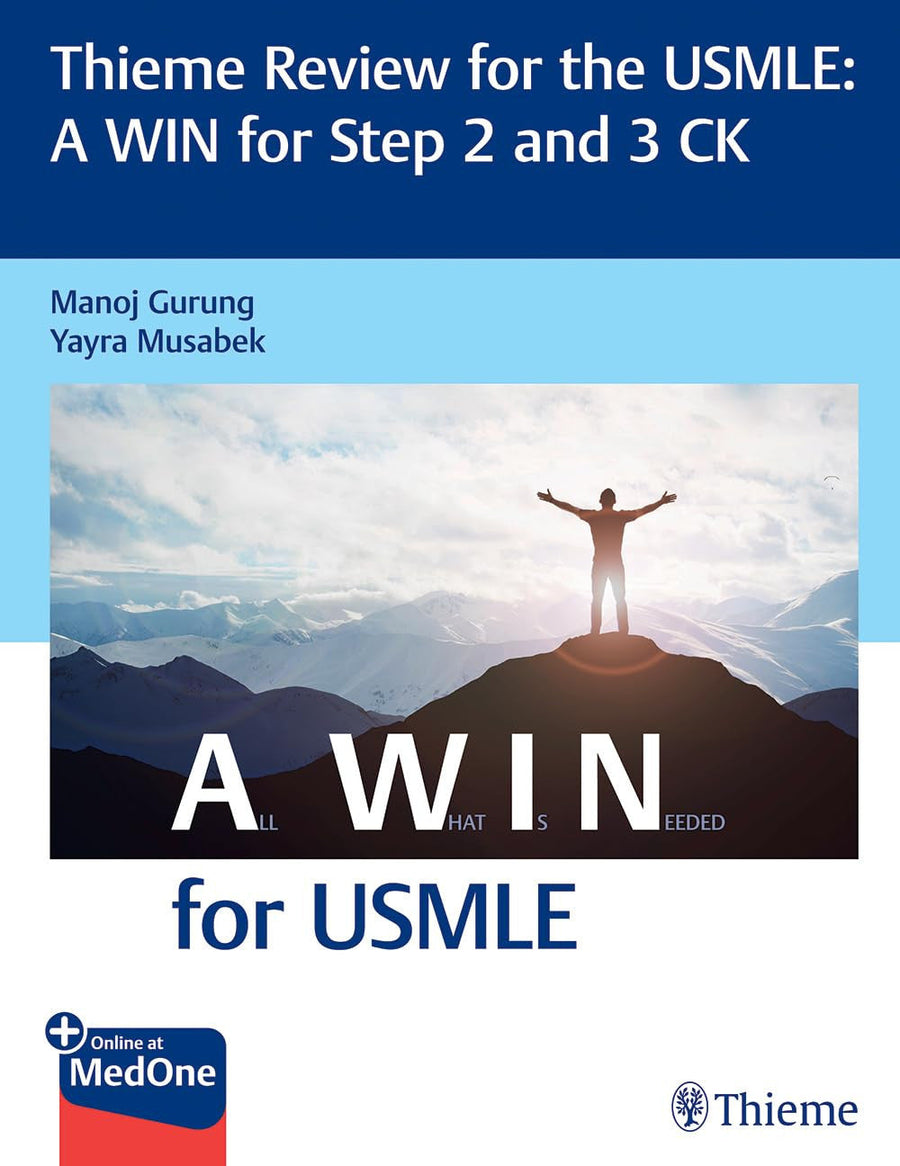Thieme Review for the USMLE®: a WIN for Step 2 and 3 CK