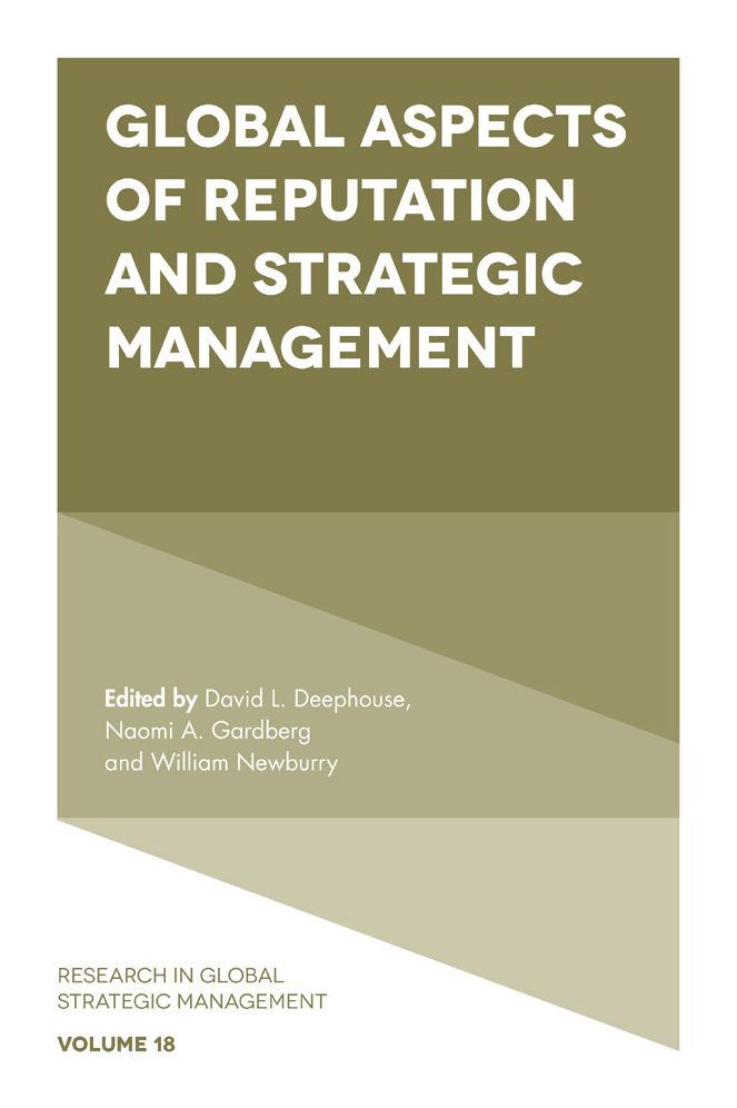 Global Aspects of Reputation and Strategic Management