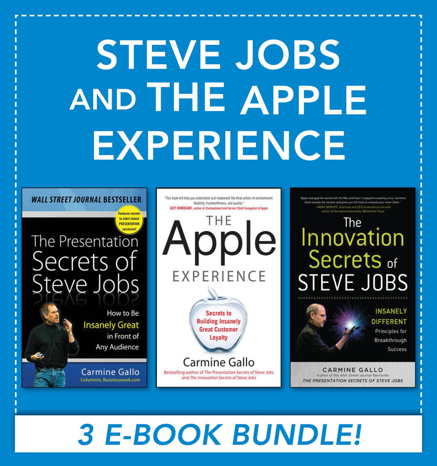 Steve Jobs and the Apple Experience (Book BUNDLE)