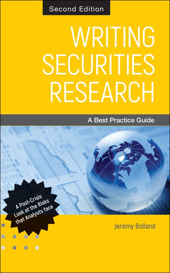 Writing Securities Research: A Best Practice Guide