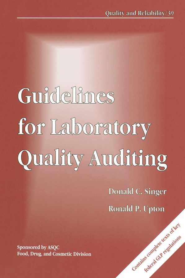 Guidelines for Laboratory Quality Auditing