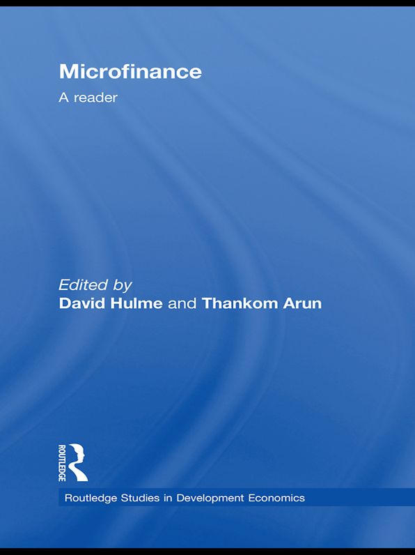 Microfinance: A Reader