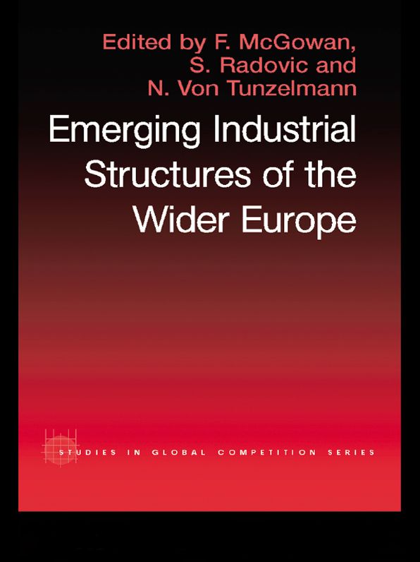 The Emerging Industrial Structure of the Wider Europe