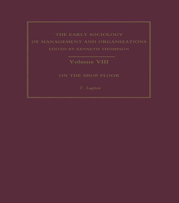 On the Shop Floor: Two Studies of Workshop Organization and Output