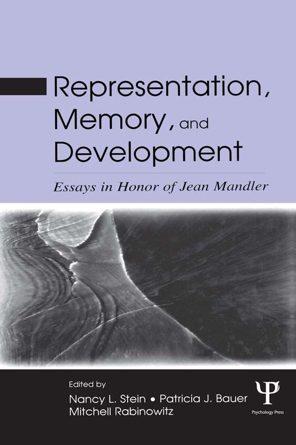 Representation, Memory, and Development: Essays in Honor of Jean Mandler