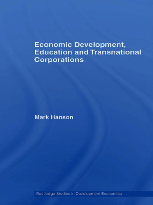 Economic Development, Education and Transnational Corporations