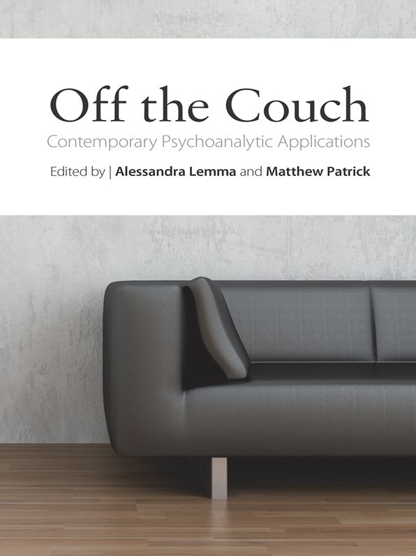 Off the Couch: Contemporary Psychoanalytic Applications