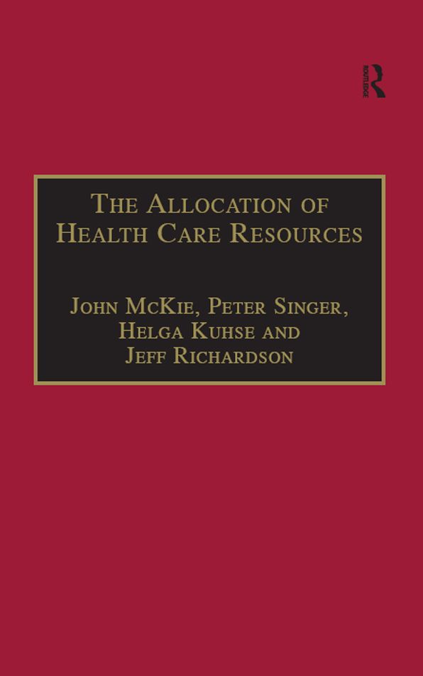 The Allocation of Health Care Resources: An Ethical Evaluation of the 'QALY' Approach